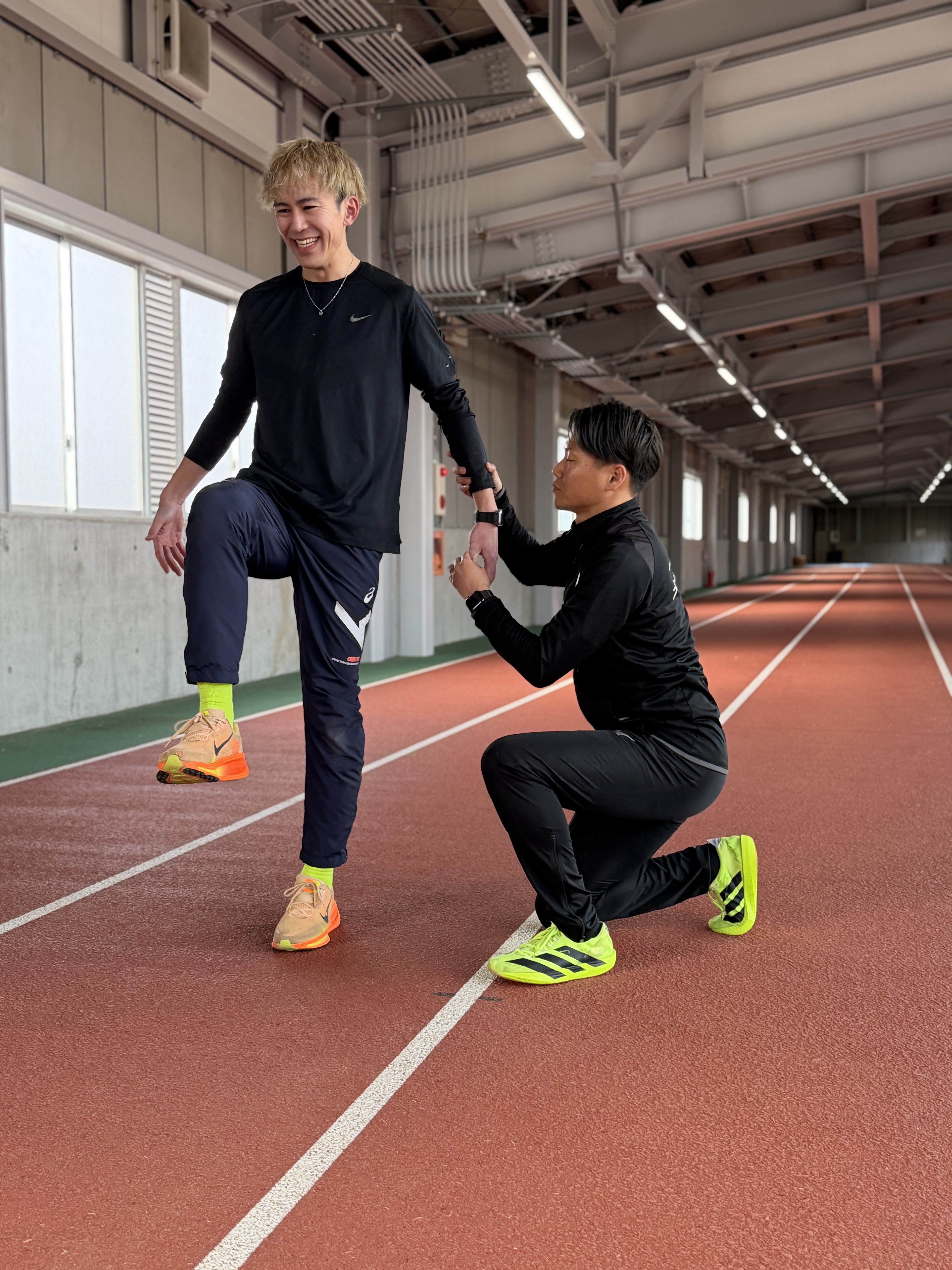 バランストレーニング指導シーン